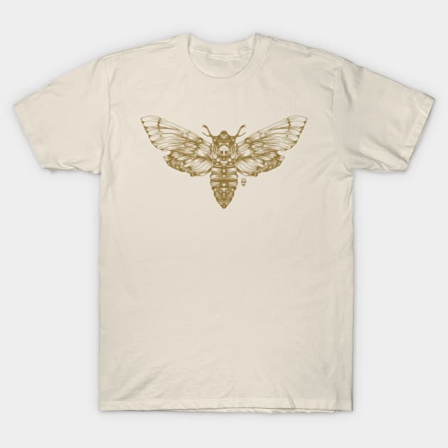 Moth T-Shirt by fakeface